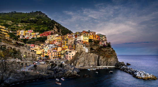 44°N | 9°E - Manarola, Italy (Cinque Terre)