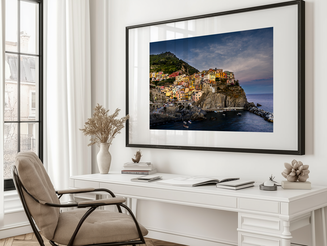 44°N | 9°E - Manarola, Italy (Cinque Terre)