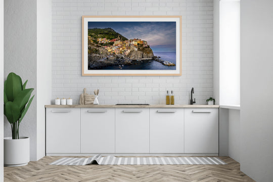 44°N | 9°E - Manarola, Italy (Cinque Terre)
